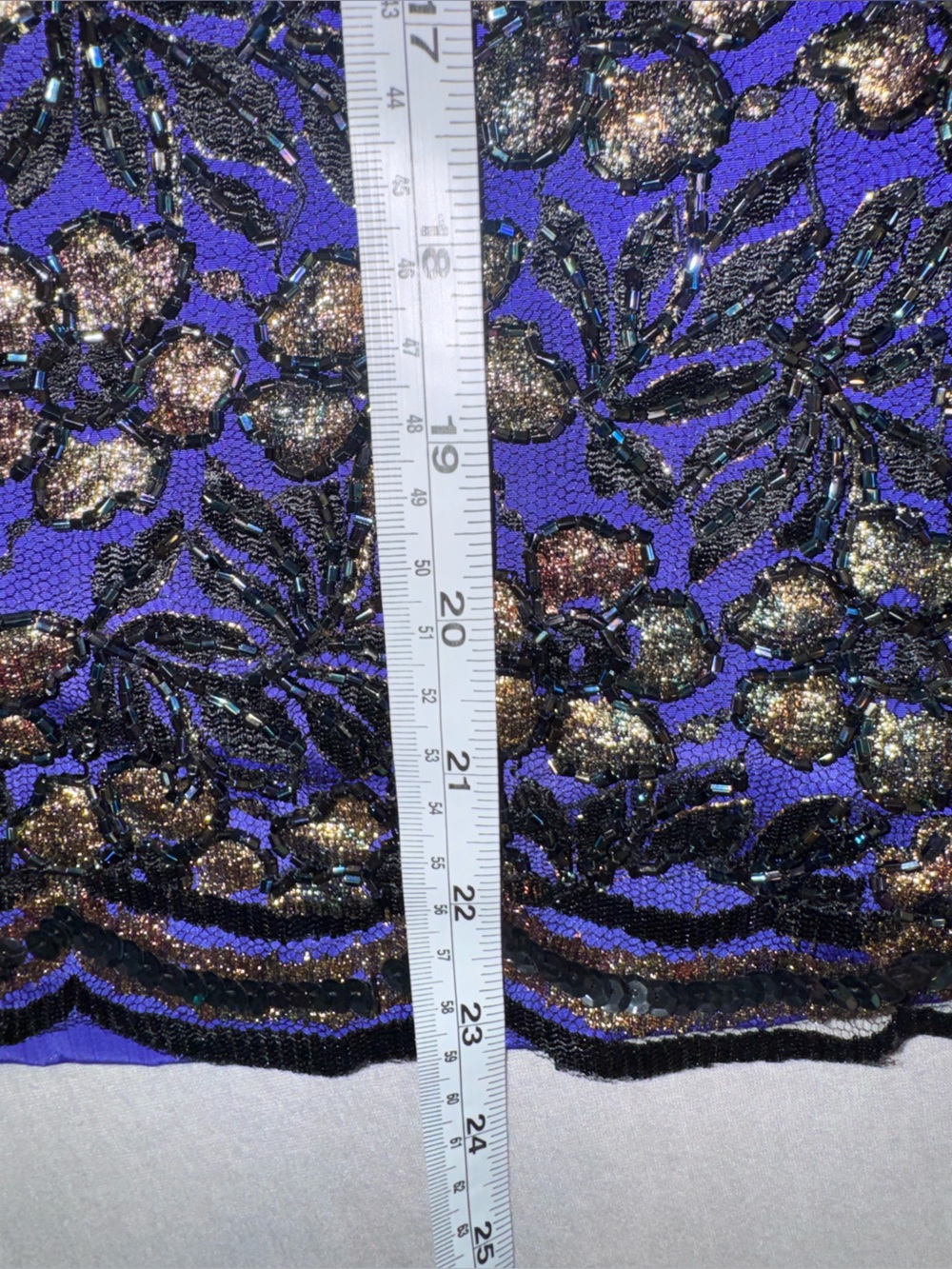 Vintage Beaded Silk Top - Picture 12 of 12